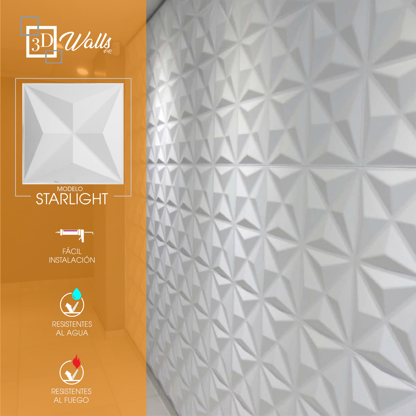 Modelo Starlight 3D Walls PR
