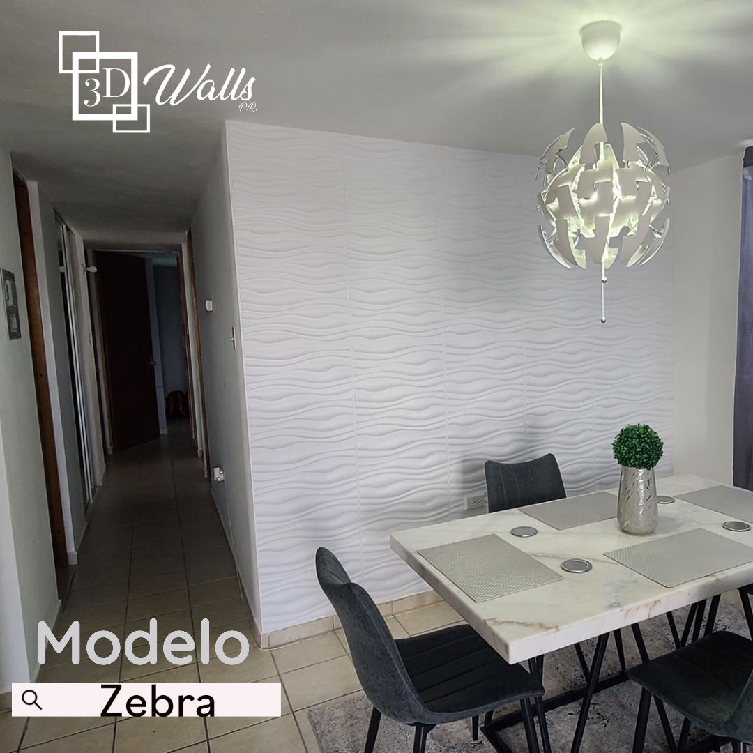 Modelo Zebra 3D Walls PR