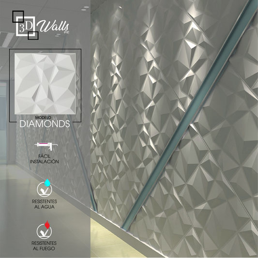 Modelo Diamonds 3D Walls PR