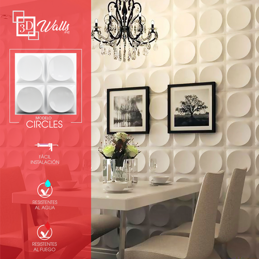 Modelo Circles 3D Walls PR