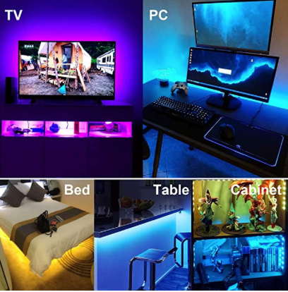 LED USB Remote Control TV Color Changing Strip