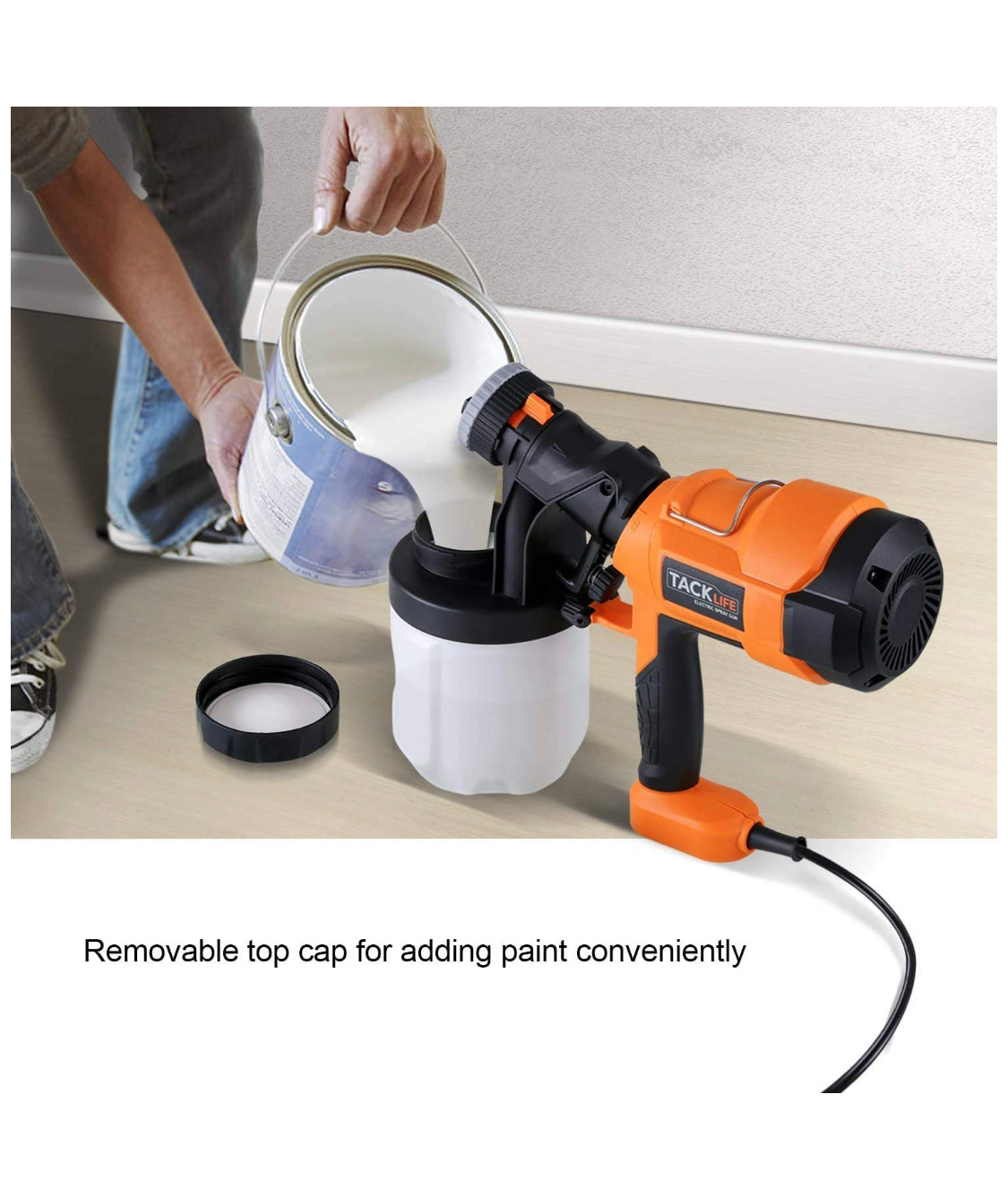 Paint Sprayer Gun for 3D Walls PR